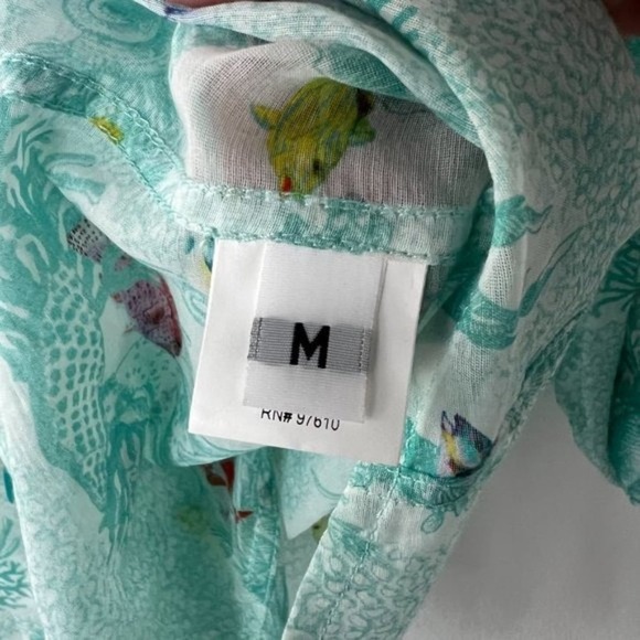 Leggiadro Fish Tunic Top Size Medium - Picture 5 of 7